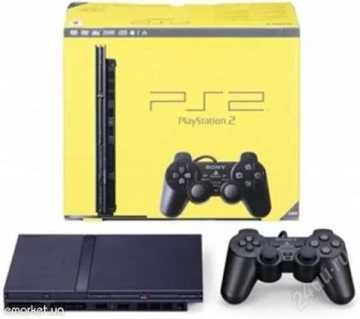 Лот: 1465512. Фото: 1. playstation 2 прошитая+диски в... Игровые приставки, консоли