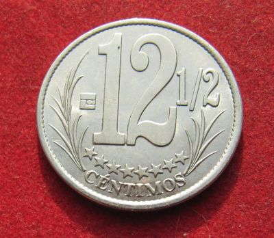 Лот: 19931417. Фото: 1. Венесуэла 12 ½ сентимо, 2007 г... Америка