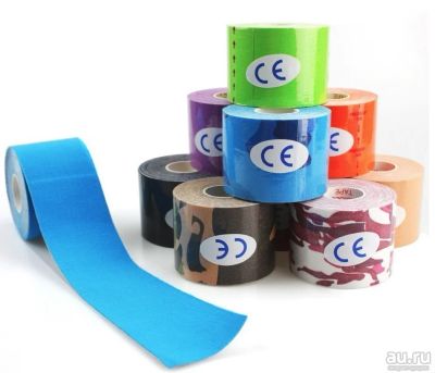 Лот: 5323947. Фото: 1. Кинезио тейп (Tape, тейпы, кинезиотейп... Другое (тяжелая атлетика)