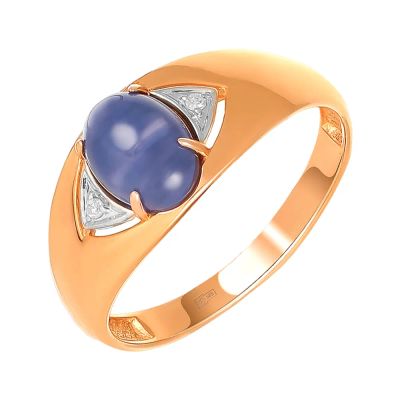 Лот: 23816675. Фото: 1. Кольцо TALANT из золота с сапфиром... Кольца, перстни
