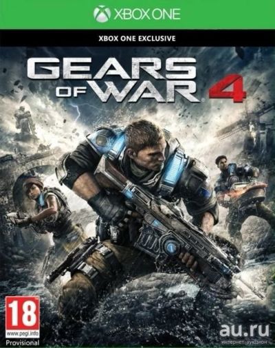 Лот: 13700411. Фото: 1. Gears of War 4 Xbox one. Игры для консолей