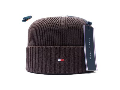 Лот: 16814789. Фото: 1. Шапка Tommy Hilfiger (коричневый... Головные уборы