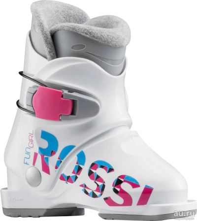 Лот: 12982880. Фото: 1. Rossignol Ботинки г/л FUN GIRL... Лыжи