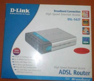 Лот: 2588986. Фото: 1. ADSL DSL-562T. Маршрутизаторы (роутеры)