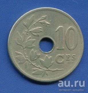 Лот: 9618135. Фото: 1. Бельгия 10 сантимов 1904 (389-1... Европа