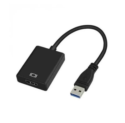 Лот: 20877948. Фото: 1. Переходник USB-HDMI, тех.упак. Шлейфы, кабели, переходники