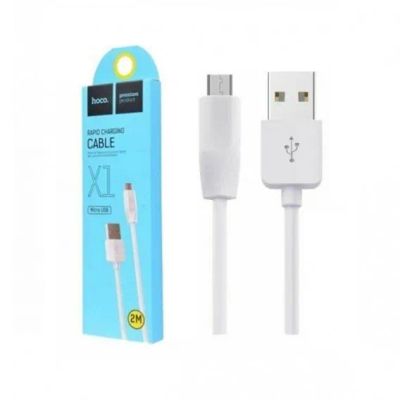 Лот: 19362441. Фото: 1. Кабель Am - microUSB Hoco X1 2м... Шлейфы, кабели, переходники