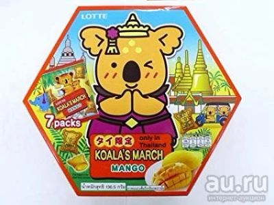 Лот: 13127056. Фото: 1. Печеньки "Koala's march". Печенье, вафли, пряники
