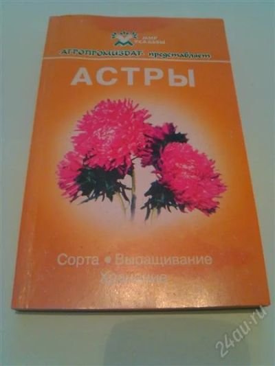 Лот: 2685702. Фото: 1. Книга. Астры. Сад, огород, цветы