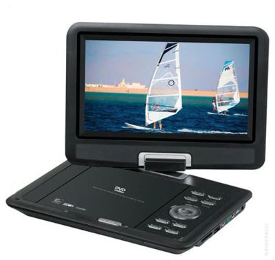 Лот: 5288996. Фото: 1. Портативный DVD с TV и FM тюнером... Медиаплееры