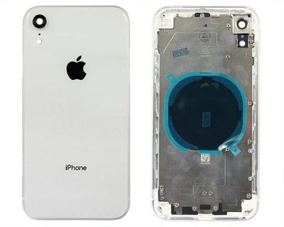 Лот: 17446776. Фото: 1. Корпус для Apple iPhone XR белый... Корпуса, клавиатуры, кнопки