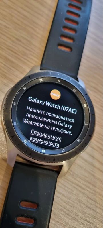 Лот: 19844286. Фото: 1. Samsung Galaxy watch 07AE. Смарт-часы, фитнес-браслеты, аксессуары