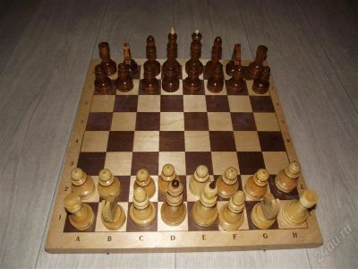 Лот: 2175887. Фото: 1. Шахматы деревянные. Шахматы, шашки, нарды