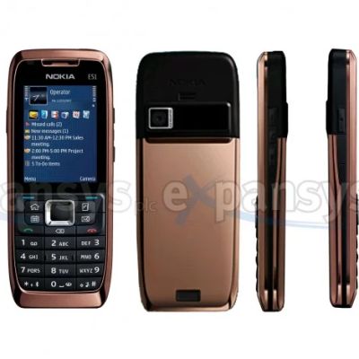 Лот: 3057358. Фото: 1. Nokia E51-1 Бронзовый!! 3G Wi-Fi... Смартфоны