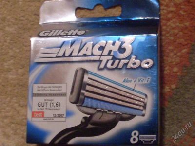 Лот: 2306617. Фото: 1. Gillette MACH 3Turbo. Другое (красота и здоровье)