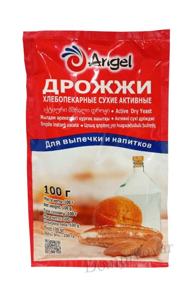 Лот: 19610780. Фото: 1. Дрожжи «Angel» сухие активные... Ингредиенты для приготовления напитков