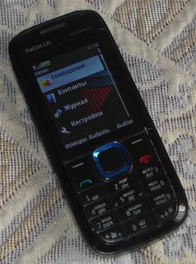 Лот: 1042913. Фото: 1. Nokia 5130 Xpress Music Black. Кнопочные мобильные телефоны