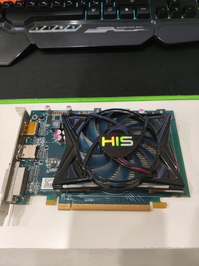 Лот: 21137296. Фото: 1. 1Gb His HD 7750 ( она же R7 250... Видеокарты