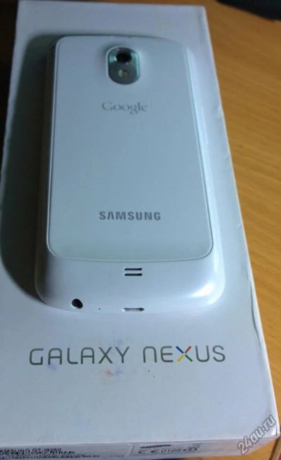 Лот: 4281820. Фото: 1. Срочно Samsung Galaxy Nexus White... Смартфоны