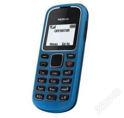 Лот: 1276301. Фото: 1. Nokia 1280 Blue. Кнопочные мобильные телефоны