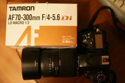 Лот: 6528239. Фото: 1. объектив Tamron AF 70-300mm f4-5... Объективы