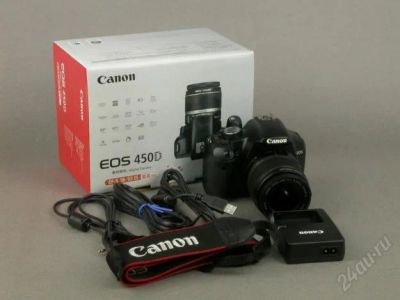 Лот: 2159061. Фото: 1. Canon EOS 450D Kit 18-55. Цифровые зеркальные