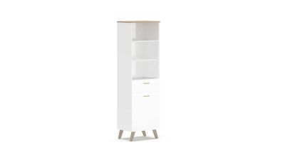 Лот: 23760076. Фото: 1. Шкаф однодверный с ящиком Helmi... Шкафы, шкафы-купе