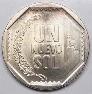 Лот: 1580474. Фото: 1. Перу. 1 новый соль 2006г. (1-2... Америка