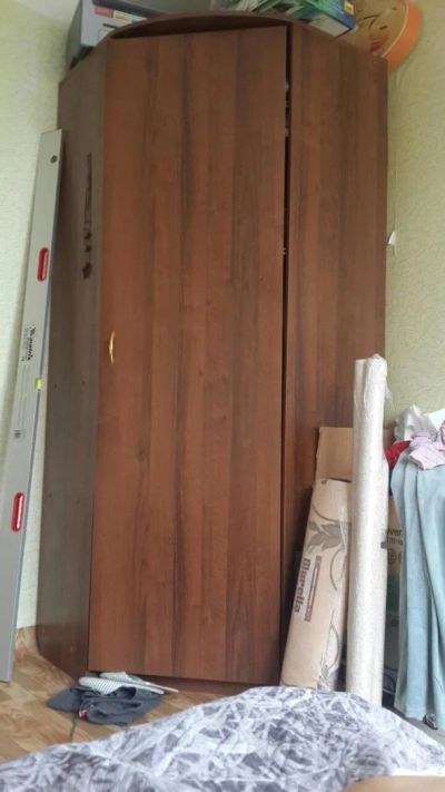 Лот: 5966329. Фото: 1. Шкаф угловой. Шкафы, шкафы-купе