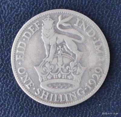Лот: 19134924. Фото: 1. 1 шиллинг 1929 Великобритания... Великобритания и острова