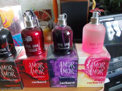 Лот: 3729605. Фото: 1. Amor Amor Elixir Passion / Tentation... Женская парфюмерия