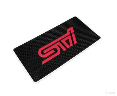 Лот: 5182372. Фото: 1. Коврик на панель STI, цвет чёрный... Детали тюнинга