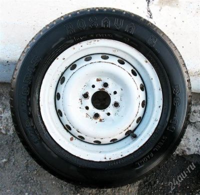 Лот: 1696640. Фото: 1. Колёса 175/70 R13 с штампованными... Шины на дисках