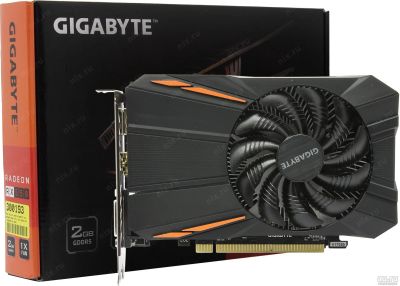 Лот: 15491701. Фото: 1. Видеокарта 2Gb PCI-E GDDR5 Gigabyte... Видеокарты