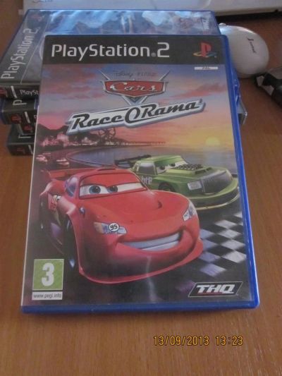 Лот: 3171422. Фото: 1. Тачки Cars Race-O-Rama (PS2) лицензия. Игры для консолей