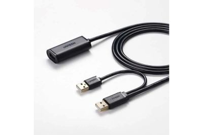 Лот: 21590957. Фото: 1. Кабель-удлинитель UGREEN USB 2... Шлейфы, кабели, переходники
