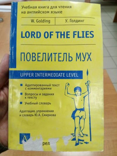Лот: 12365581. Фото: 1. Lord of Flies - W. Golding - Повелитель... Художественная