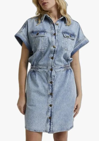 Лот: 24380989. Фото: 1. Джинсовое платье Lee Rider Shirtdress... Платья