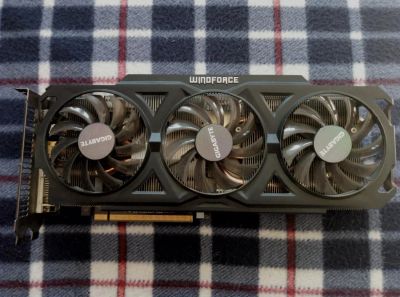 Лот: 10188583. Фото: 1. Gigabyte Radeon R9 280X Windforce... Видеокарты