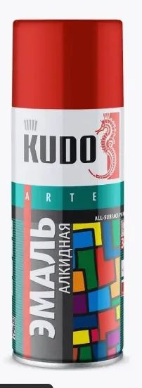 Лот: 22192333. Фото: 1. Эмаль Kudo KU-1003 аэрозольная... Краски, лаки, растворитель