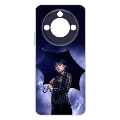 Лот: 25086726. Фото: 1. Чехол Krutoff Clear Case "Уэнсдей... Чехлы, бамперы