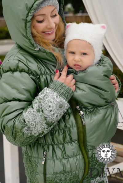 Лот: 6288924. Фото: 1. Слингокуртка зимняя Ellevill Diva... Верхняя одежда
