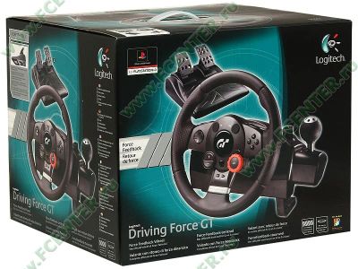 Лот: 7938230. Фото: 1. Игровой руль logitech driving... Рули, джойстики