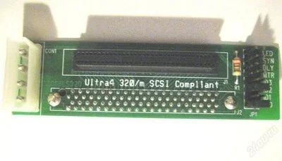 Лот: 138884. Фото: 1. Переходник SCSI 80pin to 68pin. Жёсткие диски (HDD)