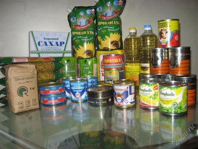 Лот: 2235010. Фото: 1. Продуктовый набор ( 20 наименований... Консервы