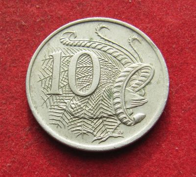 Лот: 19979604. Фото: 1. Австралия 10 центов, 1980 г. Австралия и Океания