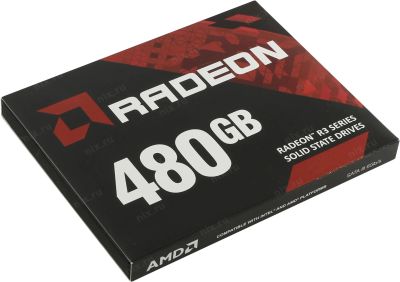 Лот: 20529601. Фото: 1. SSD 2.5" 480Gb AMD Radeon (новый... SSD-накопители