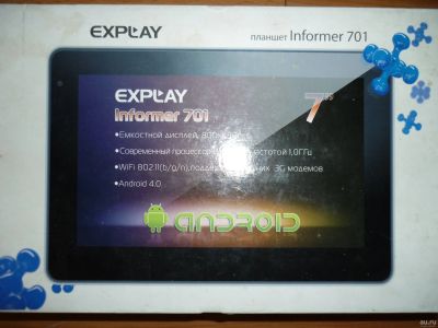 Лот: 13074934. Фото: 1. Планшет Explay Informer 701. Планшеты