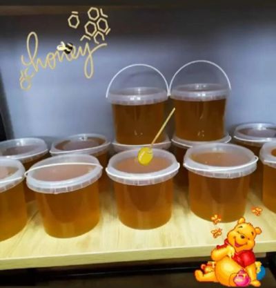 Лот: 16543940. Фото: 1. Мед разнотравье, с собственной... Мёд, продукты пчеловодства