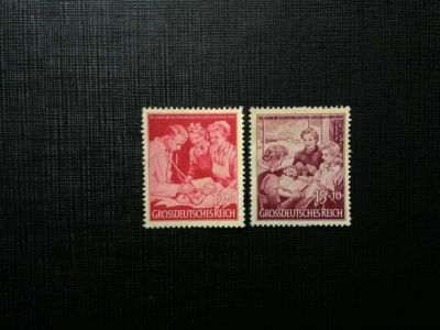 Лот: 14460845. Фото: 1. 1944. Германская империя. Благотворительные... Марки